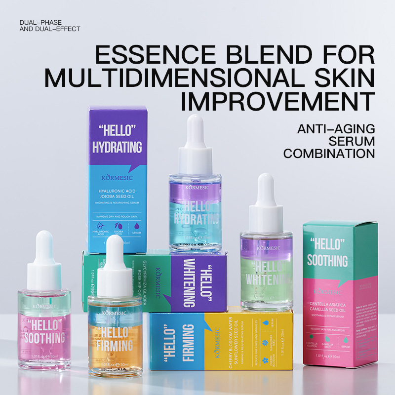 Hyaluronic Acid Facial Serum - 1/4pcs Ácido Hialurónico, Aceite Esencial para
