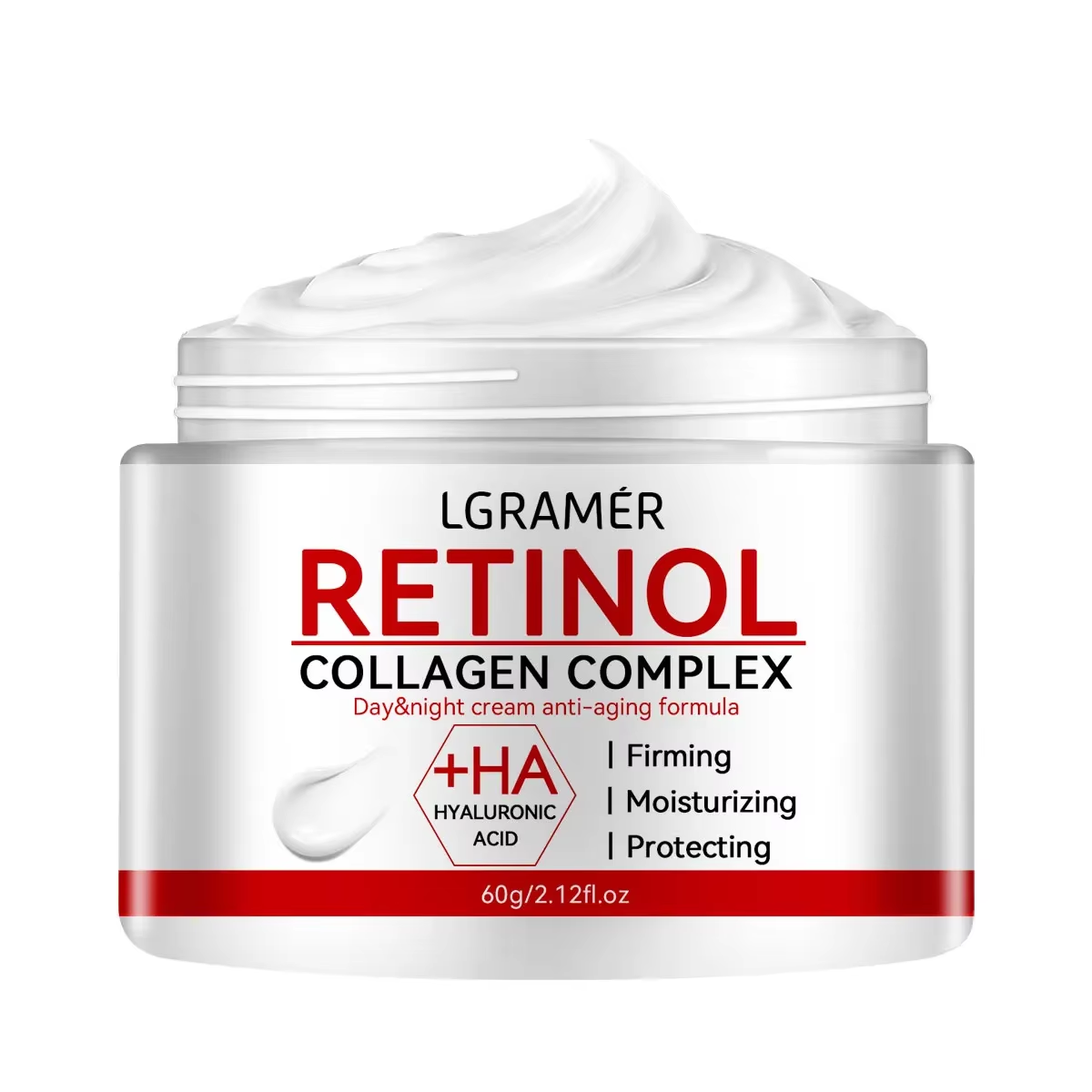 Retinol Anti Wrinkle Cream - Crema Reafirmante y Lifting con Colágeno