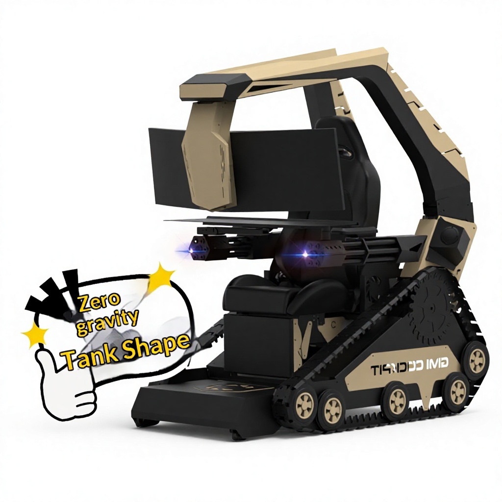 Massage - Silla de juego ergonómica con diseño