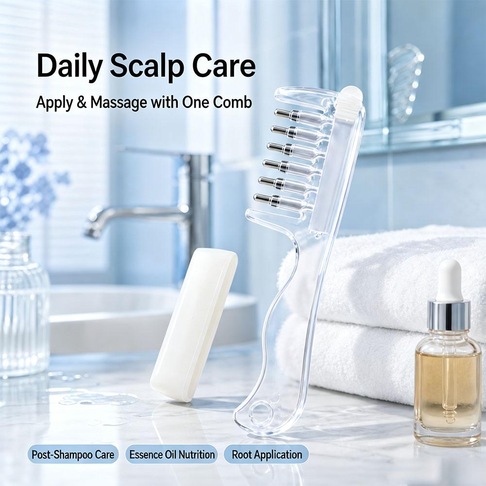 Peine transparente para aplica - Hair Care reseña y precio