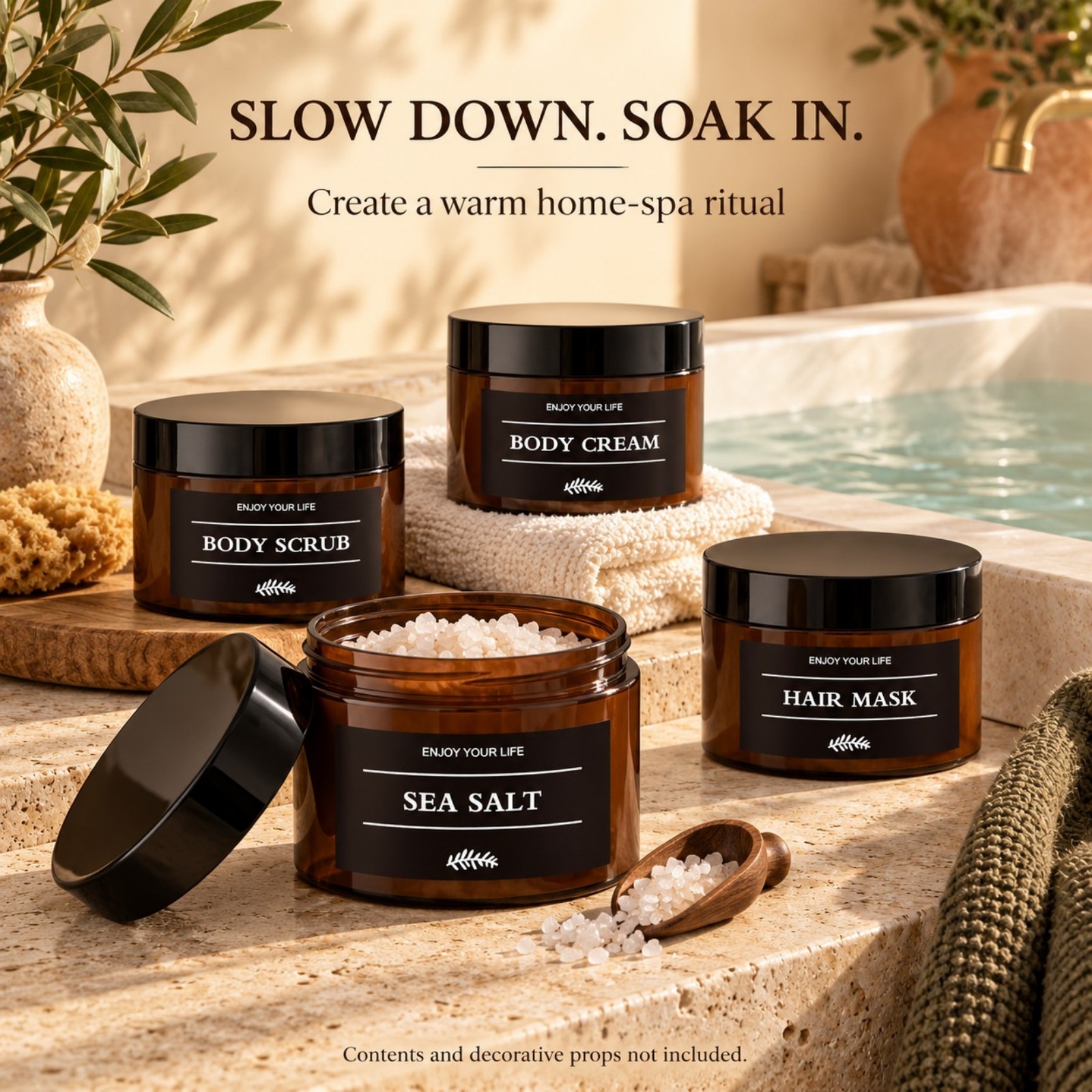 3 recipientes de plástico para - Hair Care reseña y precio