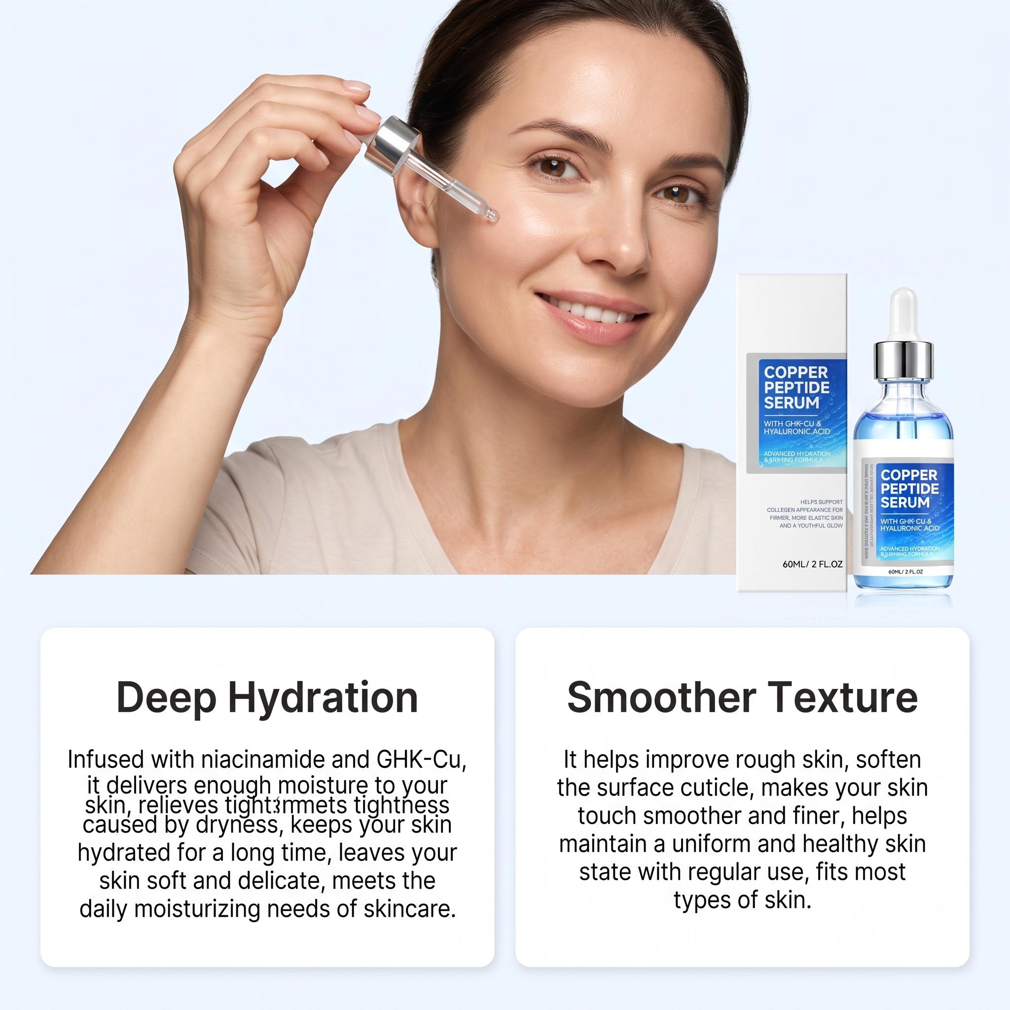 Suero de péptidos de cobre con - Niacinamide Pore Shrinking Essence reseña y precio