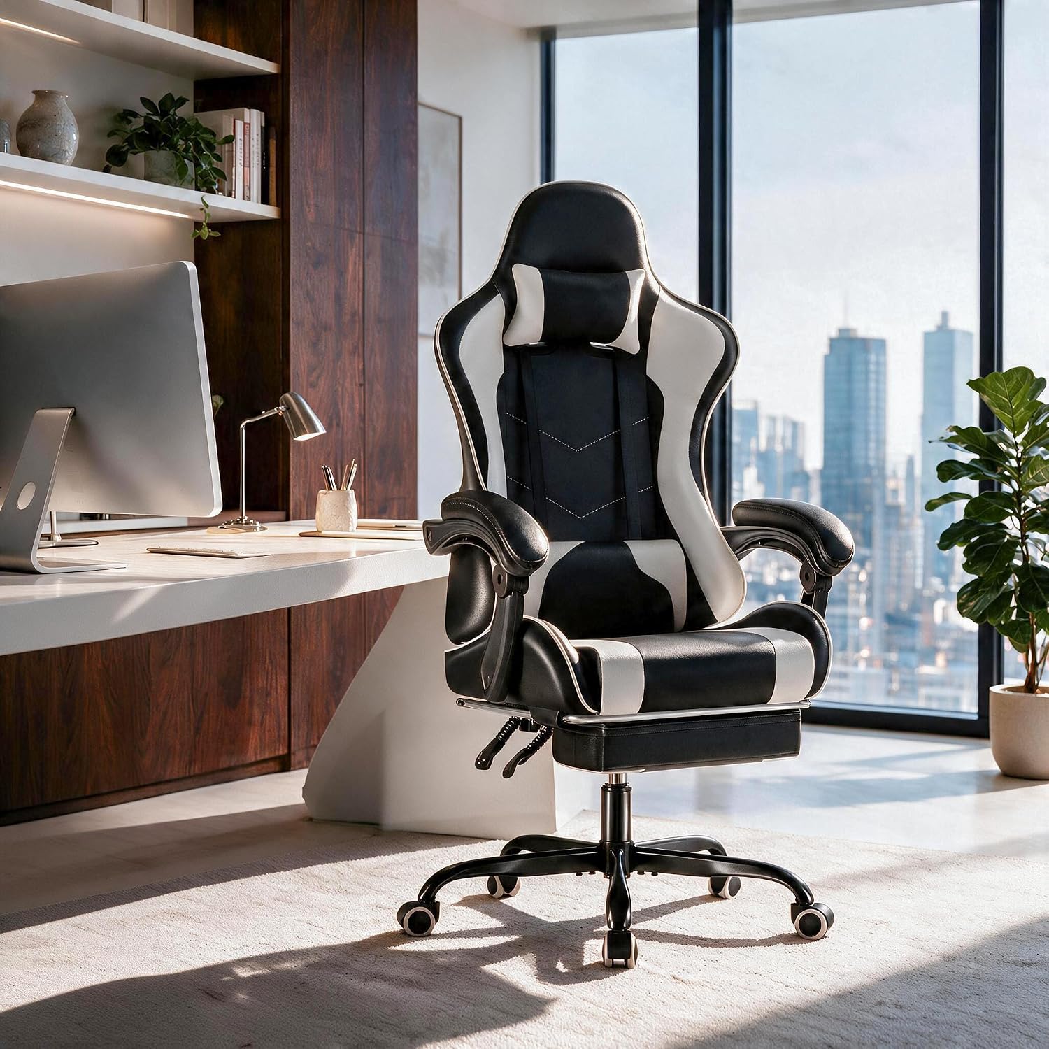 Silla de juego Furmax, silla p - Massage reseña y precio
