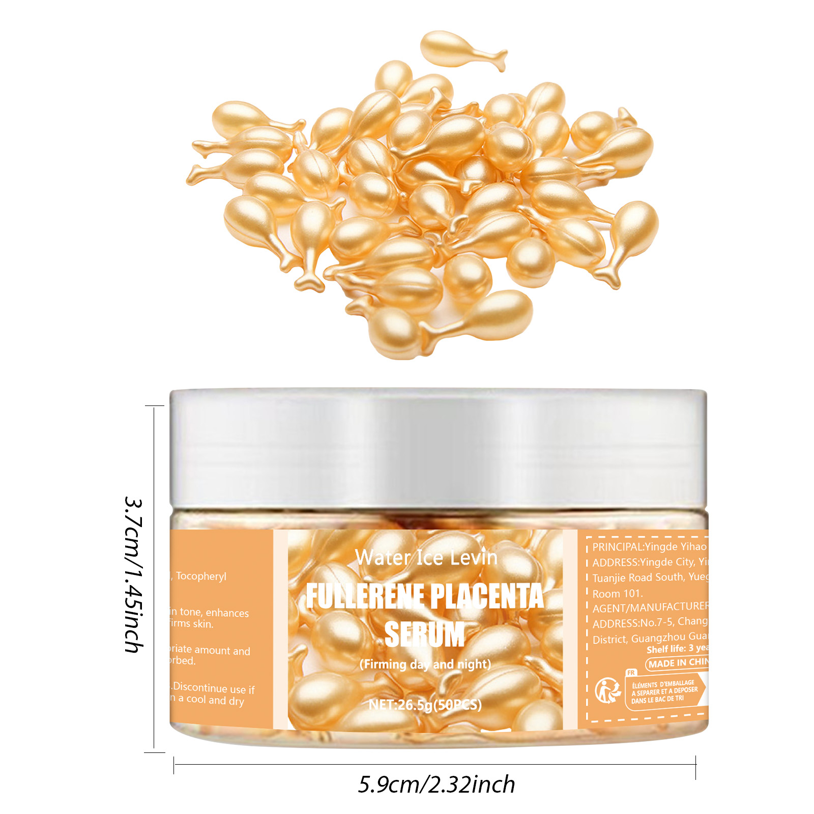 50 Cápsulas de Esencia de Full - Hyaluronic Acid Facial Serum reseña y precio